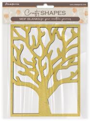 Stamperia KLSM74 - MDF figurák: Herbarium Silvae tree