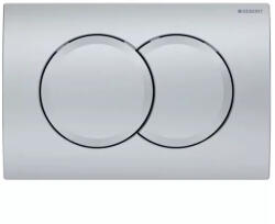  GEBERIT Delta 01 nyomólap Basic WC tartályhoz, matt króm (115107461) - kazanmarket