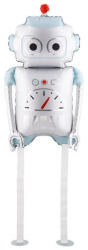 Partydeco Sétáló lufi - Robot 31" 80cm (LUFI567072)