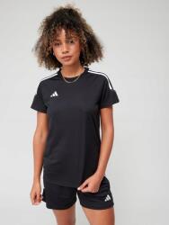 adidas Tiro Sport Póló 23 HR4612, 100% poliészter, fekete, Size L (4065432785976)