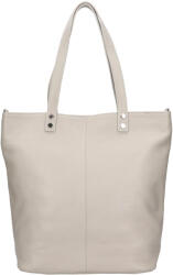 Italia Női bőr kézitáska Italia Elena - világos szürke