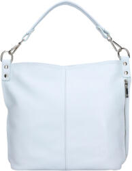 Italia Női bőr válltáska Italia Kaly - világoskék