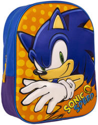  Sonic a sündisznó Speed 3D hátizsák, táska 31 cm (CEP2100004344) - eking