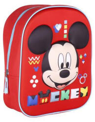  Disney Mickey Red Magic 3D hátizsák, táska 31 cm (CEP2100004020) - eking
