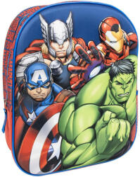  Bosszúállók Hero Squad 3D hátizsák, táska 31 cm (CEP2100005348) - eking