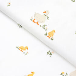 Goldea húsvéti pamutvászon - kacsák 160 cm