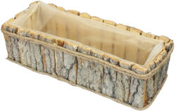  Kéreg láda szürke bélelt 36x16cm