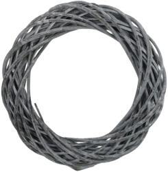  Vessző koszorú szürke 30cm