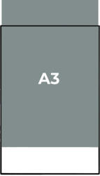 Leziter Rama pentru postere A3 297x420 mm, aluminiu negru, sticla calita (ULB-A3)