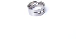  Gyűrű acélból egy kígyó motívum: 55