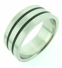  Fekete acél gyűrű: 57