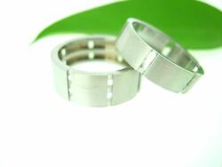  Érdekes acél gyűrű áll a három gyűrű: 54