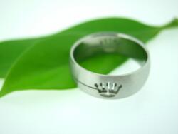  Korona acél gyűrű: 61