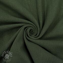  Pamutvászon SLUB WASHED army green