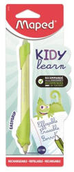 Maped Írástanuló rollertoll, 0, 7 mm, radírozható, MAPED "KIDY Learn MAGIC", kaméleon, zöld (229700)