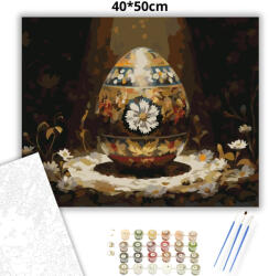  Ünnepi hímes tojás - számfestő készlet