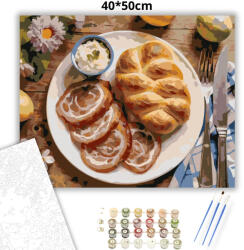  Otthonos húsvéti kalács - számfestő készlet