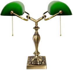 Fratelli GDI 1849 Lampa de birou din alama design clasic Double Banker's (GDI-LM-3022)