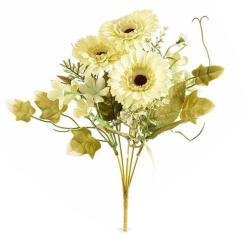 Decorer Buchet flori artificiale Anemona galbene verzi 29 cm (A56.45.66A)