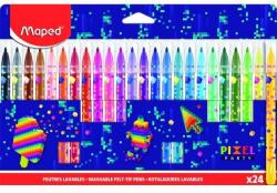 Maped Флумастери MAPED Color Peps Pixel 24 цвята