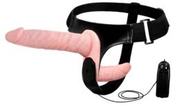 Debra Strap-on dublu cu vibratii Ultra Passionate Harness