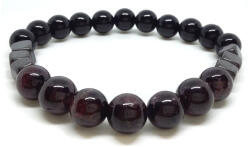  Szexualitást serkentő, önbizalmat fokozó, vértisztító - gránát, ónix, hematit férfi ásvány karkötő