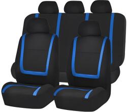 Set huse scaun auto ieftine, Universale 9 piese, model BLUE LINE - ALBASTRU (AVX-HSA001NEW)