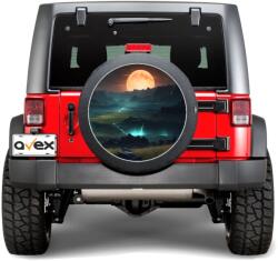 AVEX Sticker Auto "Roata de Rezerva" rezistenta la intemperii si raze UV, diametru 55 cm, Cod: AVX-RR15 (AVX-RR15)