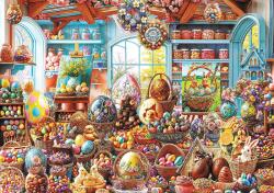 Trefl - Puzzle Premium Plus: Spring Bloom - Easter Candy Shop - 500 piese