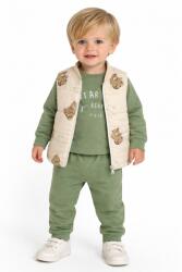 Max 3 részes babaruha szett mellénnyel - Maci Méret: 92 (18-24hó)