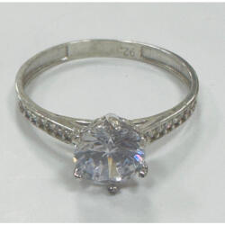 Flippy Inel Logodna Argint 925, Jolie Silver, Piatra Rotunda, 1.18g (TEO-05583)