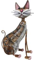 Magic home Decoratiune gradina, MagicHome, pisica, metalica, 30.5x16x40.5 cm (8091793)