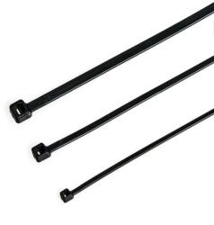 Hup-elektrotechnik Colier fixare din poliamida 3.6 x 370 mm - negru - rezistent UV - 100 buc (420014)