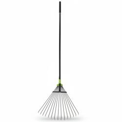  Grebla gradina pentru frunze, latime reglabila 20-59 cm, maner telescopic 120-160 cm, negru (EDA-9036) Grebla