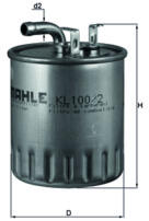 KNECHT KL 100/2 filtru combustibil