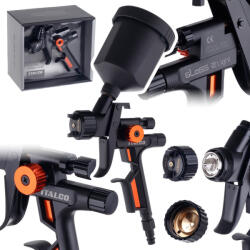 ITALCO Pistol de Vopsit ITALCO GLOSS 2 LIGHT HVLP MINI, Duză 1.0mm, Rezervor Superior (MKN-182)