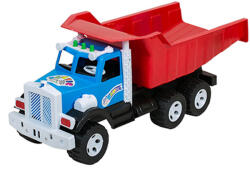 Bamsic ДЕТСКИ КАМИОН САМОСВАЛ 52 СМ 3 ЦВЯТА - armtoys