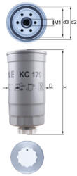 KNECHT KC 179 filtru combustibil