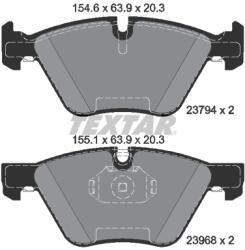 TEXTAR 2379401 Q+ set placute frana disc