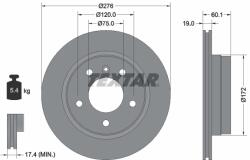 TEXTAR 92072403 PRO Disc frana