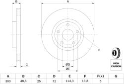 Bosch 0 986 479 183 Disc frana