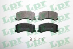 LPR set placute frana, frana disc LPR 05P665 (05P665)