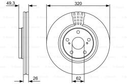 Bosch 0 986 479 562 Disc frana