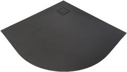 Water Fun Cagliari Black 80x80x2,6 cm curbat GTC-88B