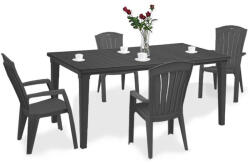  Futorini 4+1 kerti bútor garnitúra szett grafit színben - 206978_220575_4 (206978_220575_4)