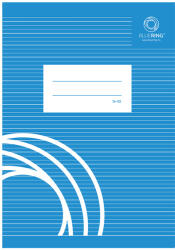 BLUERING Füzet iskolai A5, 32lap, vonalas 16-32 2. osztályos Bluering® (47914)