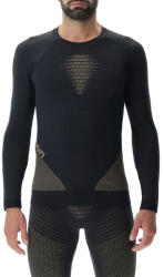 UYN Man Fusyon Cashmere Shiny 2.0 UW Shirt LG SL Round Neck, celebrity gold aláöltöző felső