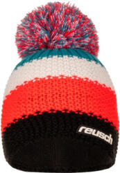 Reusch Enzo Beanie, black/diva pink/lake blue sapka