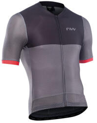 Northwave Storm Air, sötétszürke/piros rövid mez