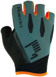Roeckl Isera hurricane grey/fluo orange kerékpáros kesztyű